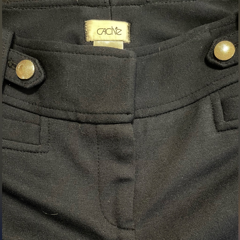 * Cache Black Pants
